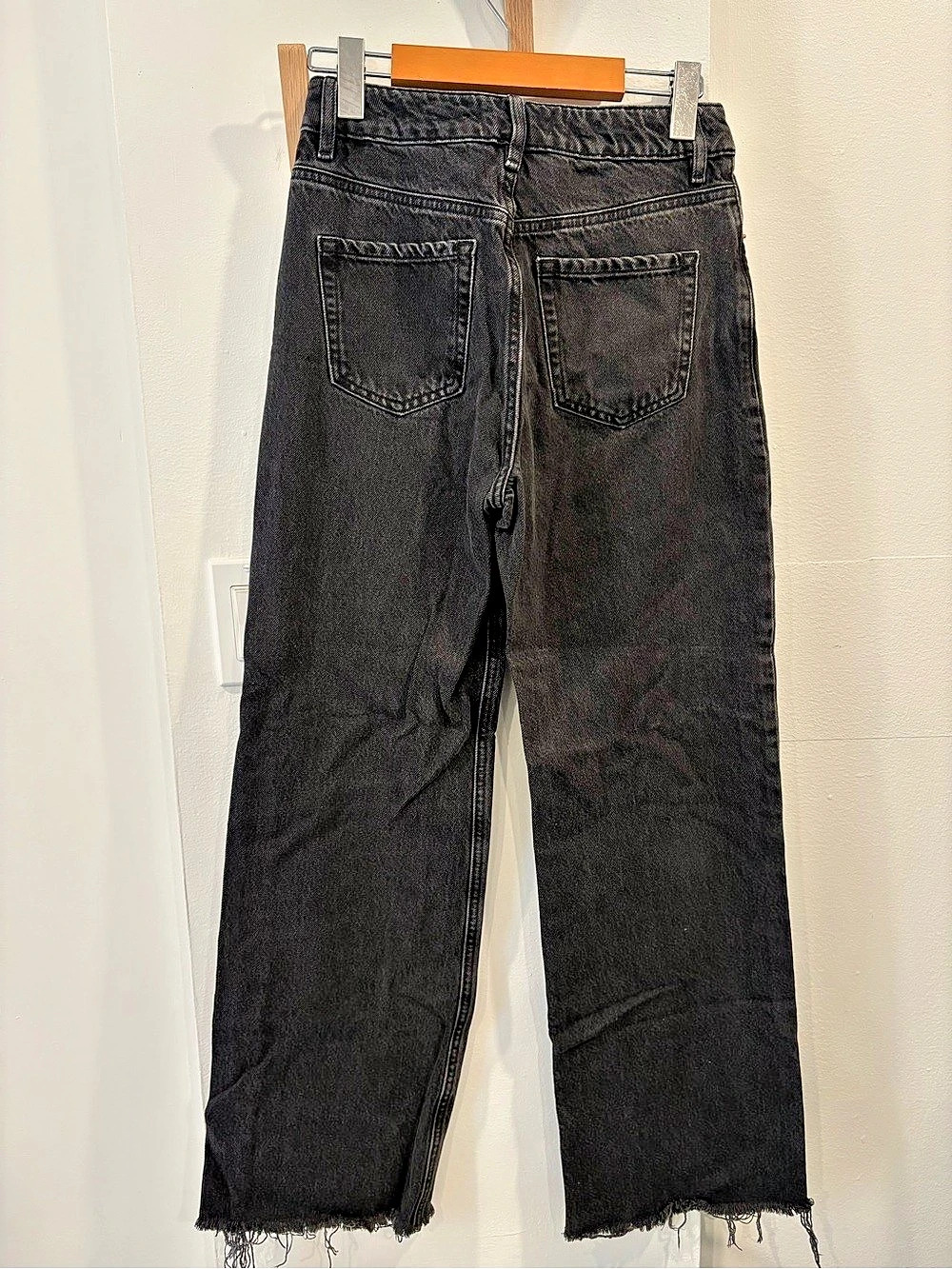 Dynamite Heidi High Rise Wide Leg black Jeans